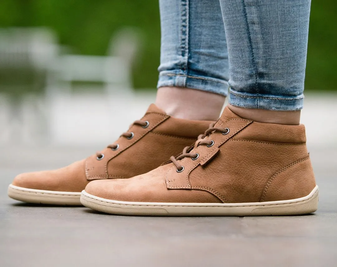 Barefoot Shoes - Be Lenka - Synergy - Cognac & Beige (Unisex) Shoes_Be Lenka_Footwear