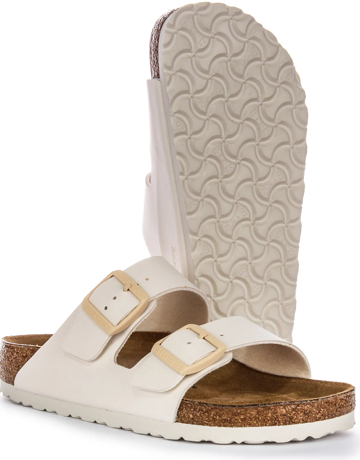 Birkenstock Arizona BS In Beige | Regular Fit Shoes Birkenstock