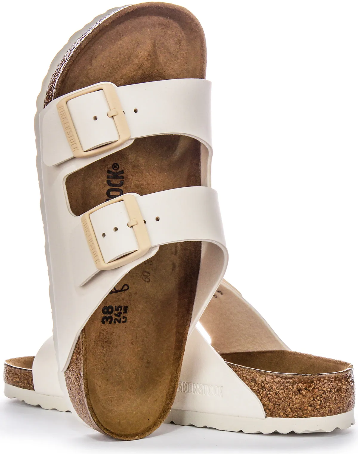 Birkenstock Arizona BS In Beige | Regular Fit Shoes Birkenstock