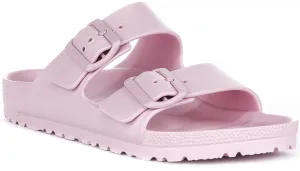 Birkenstock Arizona Eva In Pink | Narrow Fit Shoes Birkenstock