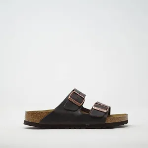 Birkenstock Arizona Narrow Soft Footbed Oiled Leather - Habana