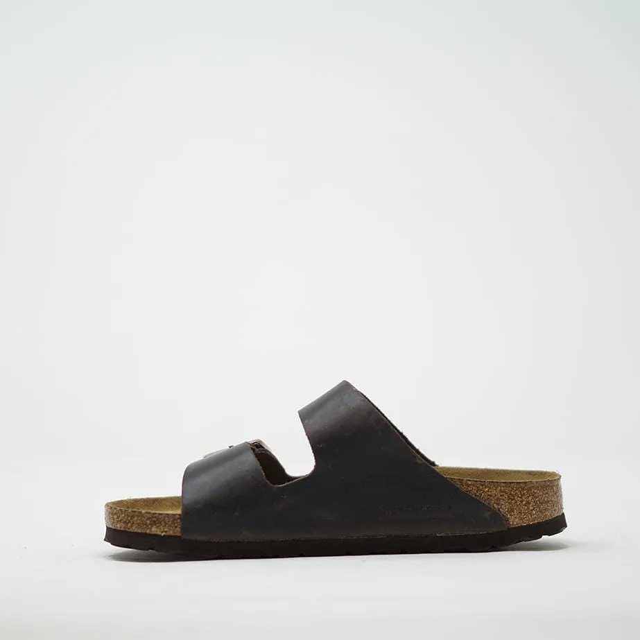 Birkenstock Arizona Narrow Soft Footbed Oiled Leather - Habana