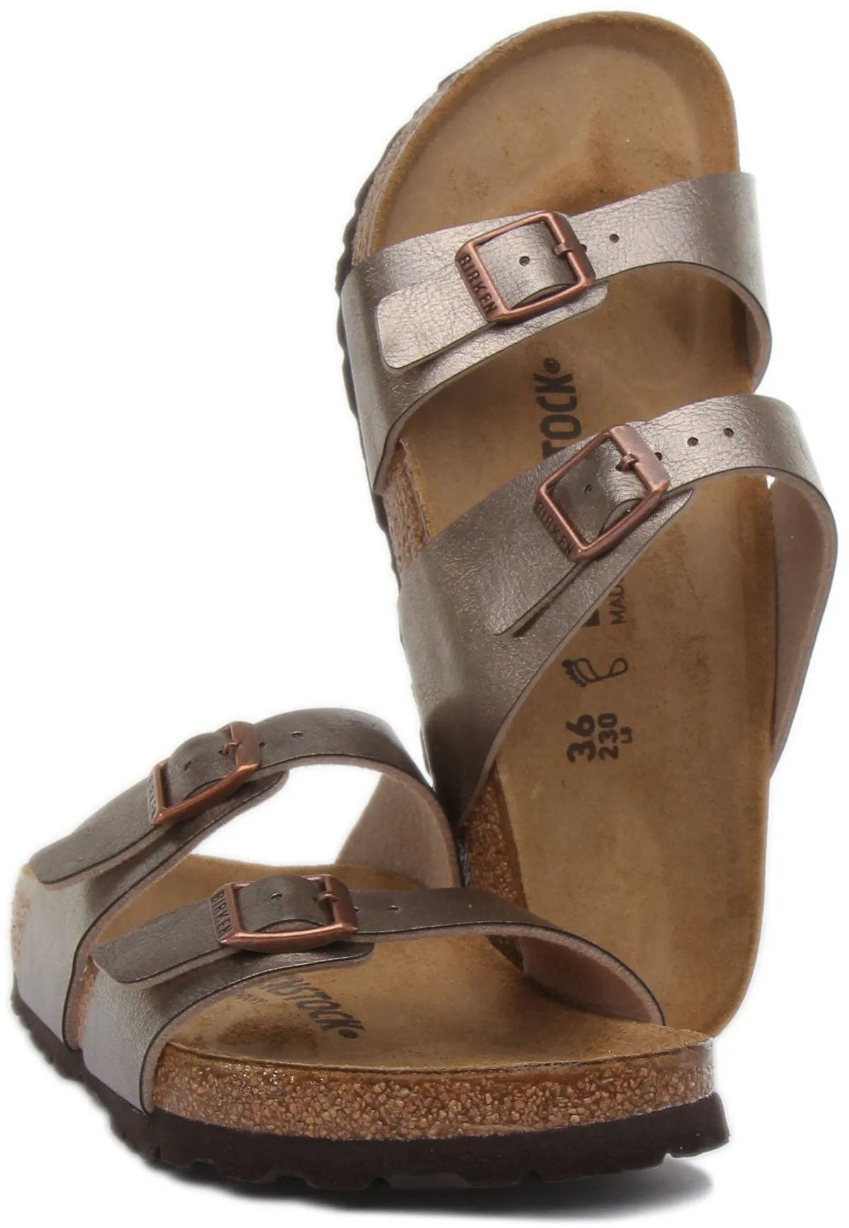 Birkenstock Sydney In Taupe For Women | Regular Fit Shoes Birkenstock
