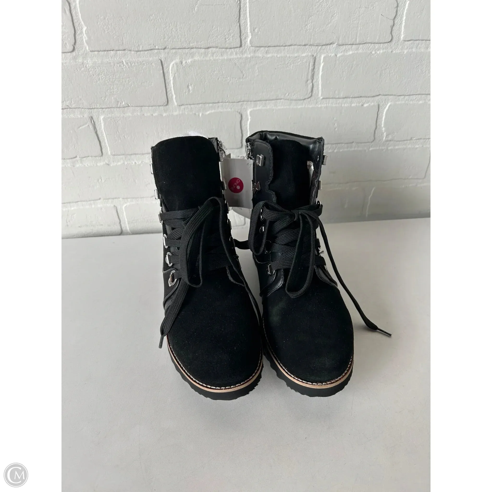 Boots Ankle Flats By Blondo In Black, Size: 9