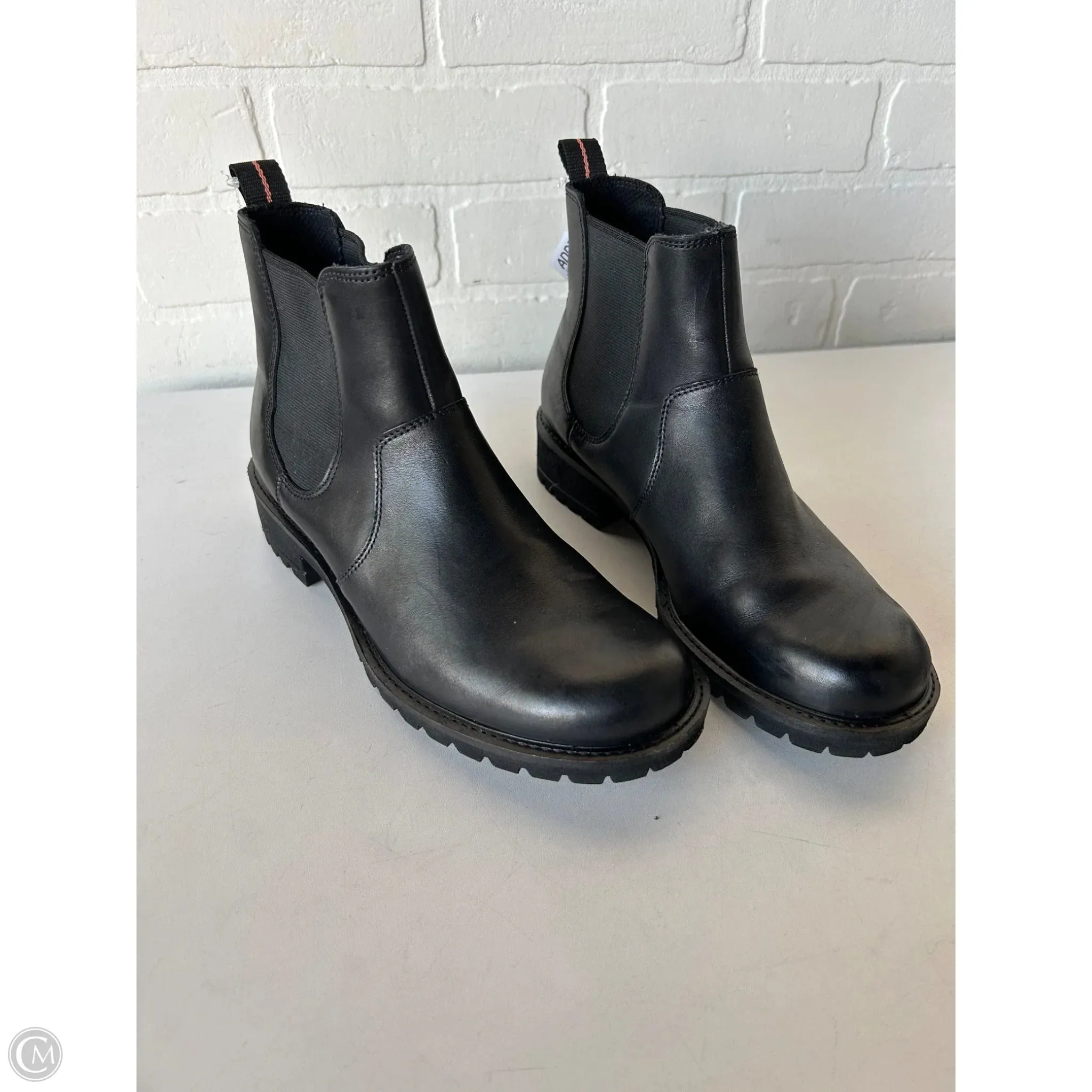 Boots Ankle Flats By Ecco In Black, Size: 8.5
