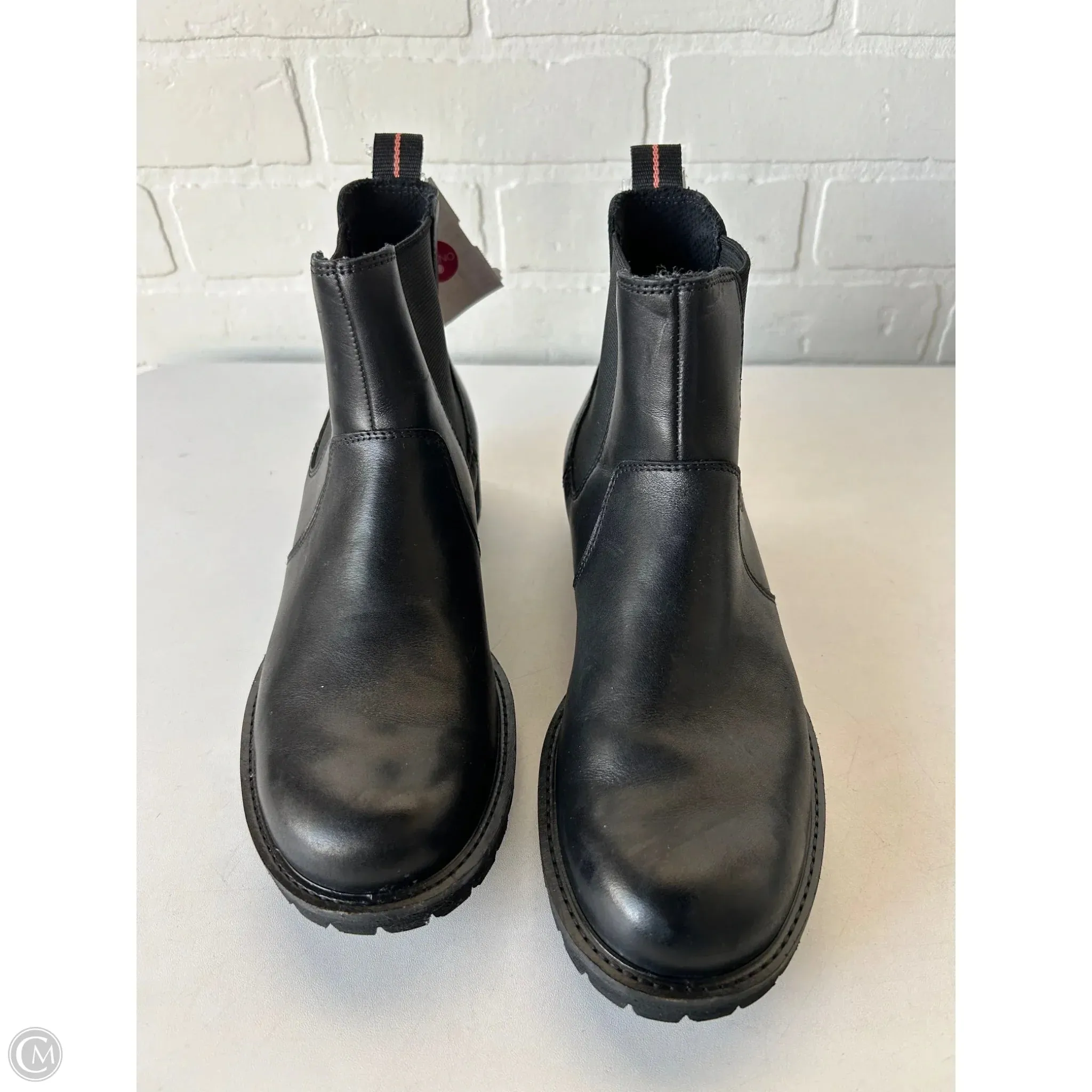 Boots Ankle Flats By Ecco In Black, Size: 8.5