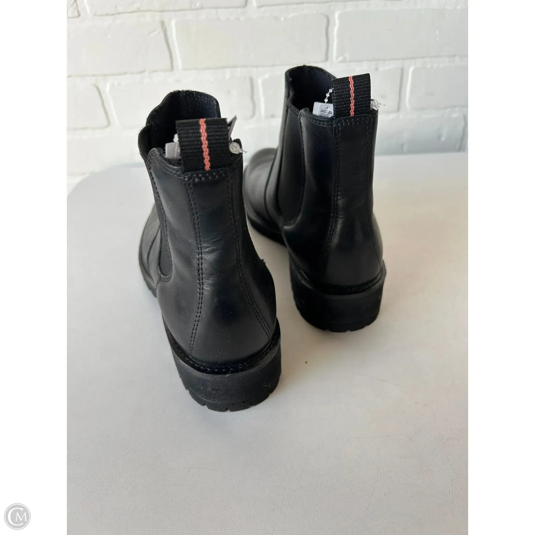 Boots Ankle Flats By Ecco In Black, Size: 8.5