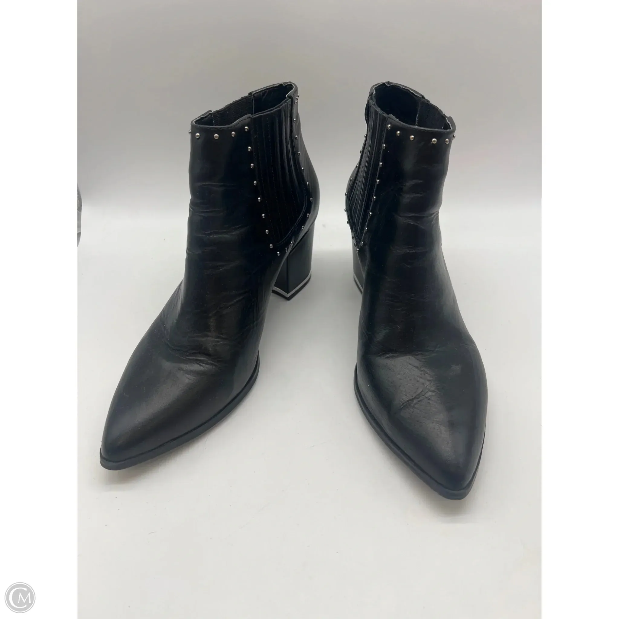 Boots Ankle Heels By Michael By Michael Kors In Black, Size: 9