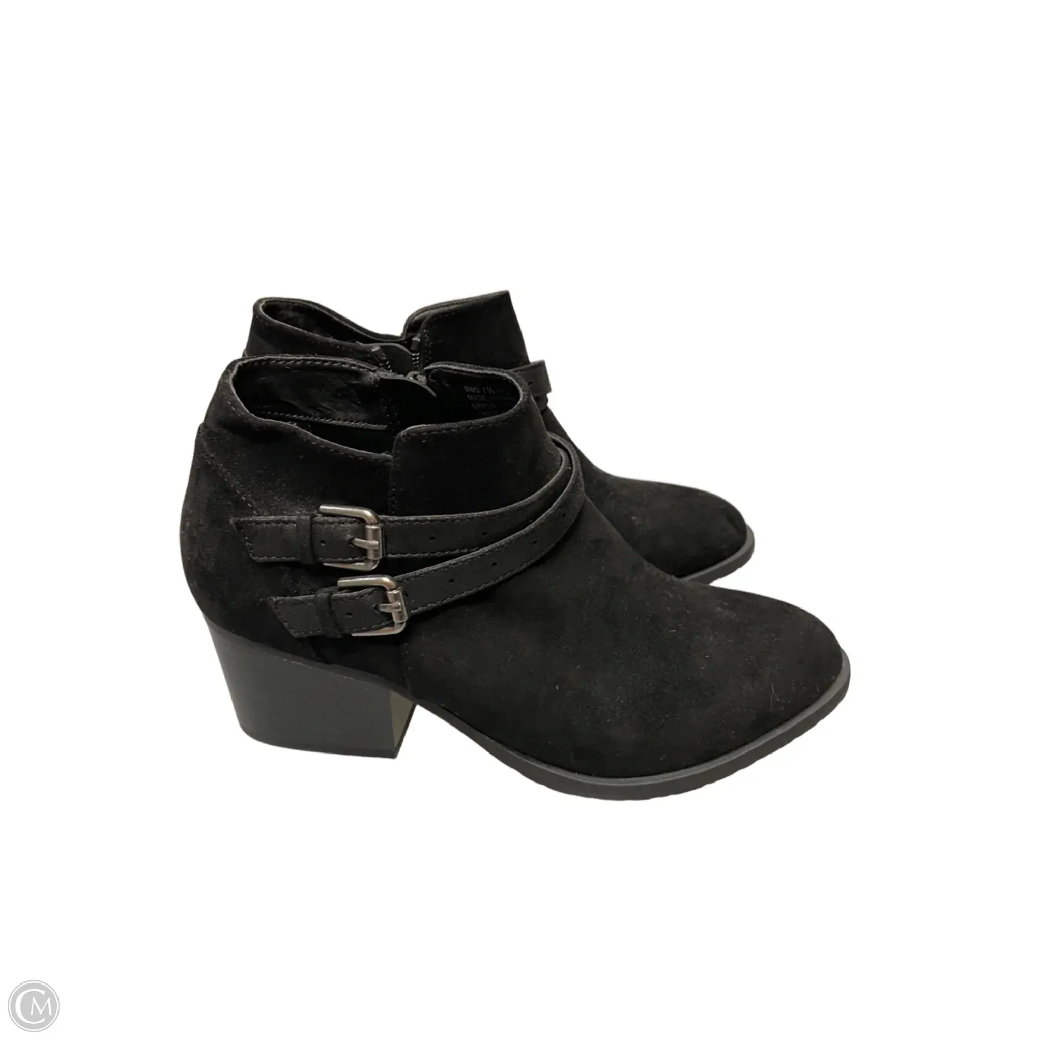 Boots Ankle Heels By Sonoma In Black, Size: 8