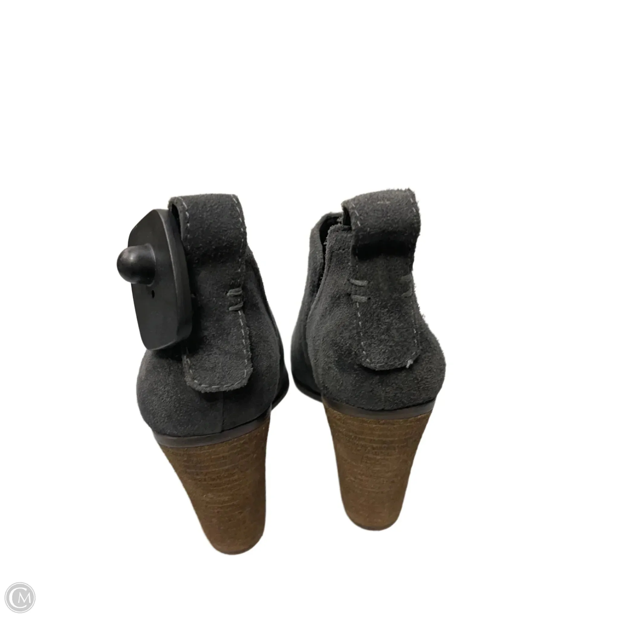 Boots Ankle Heels By Vince Camuto In Grey, Size: 7