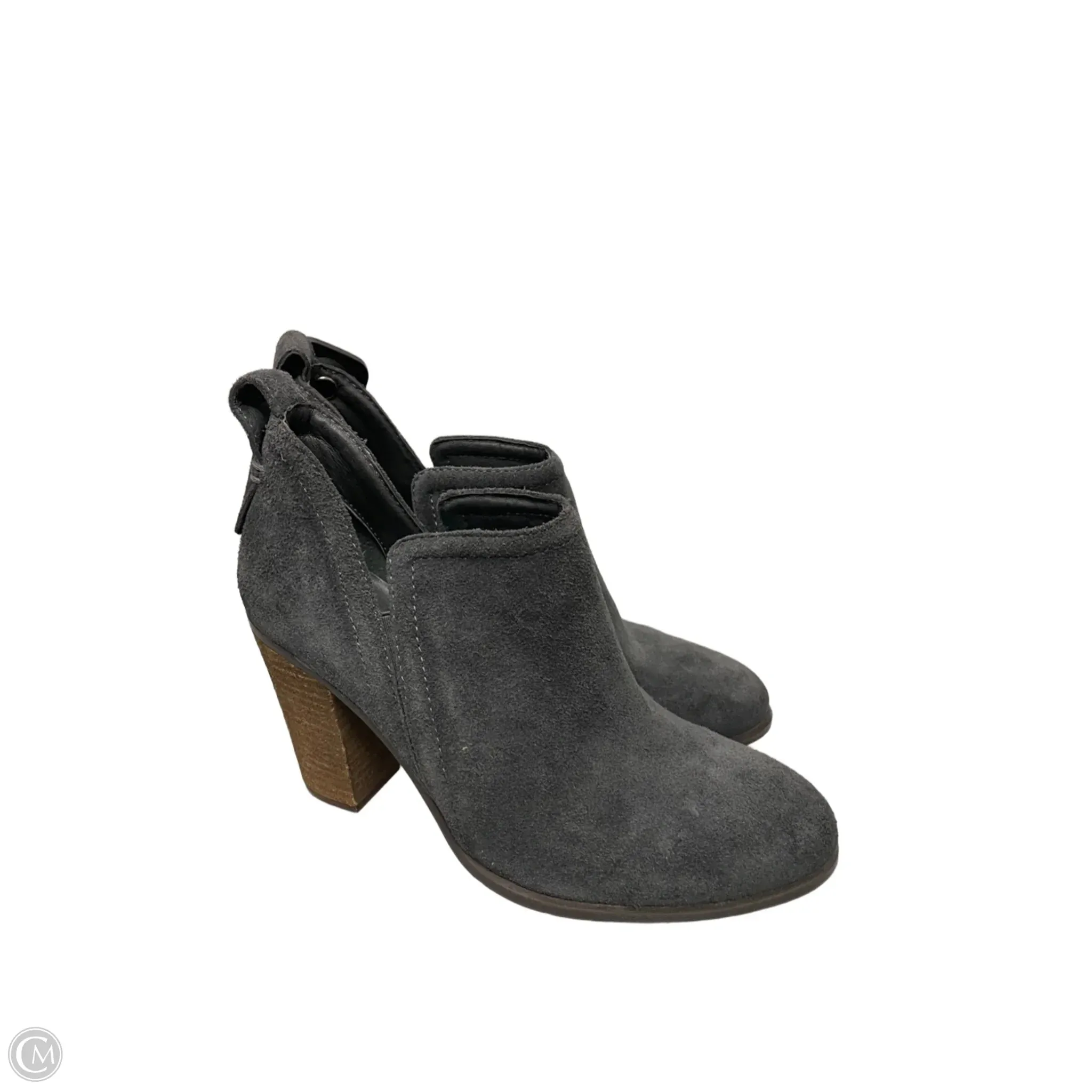 Boots Ankle Heels By Vince Camuto In Grey, Size: 7