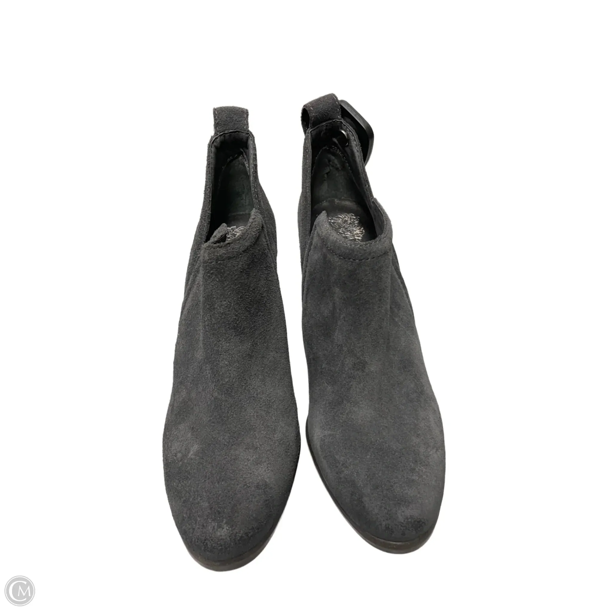 Boots Ankle Heels By Vince Camuto In Grey, Size: 7