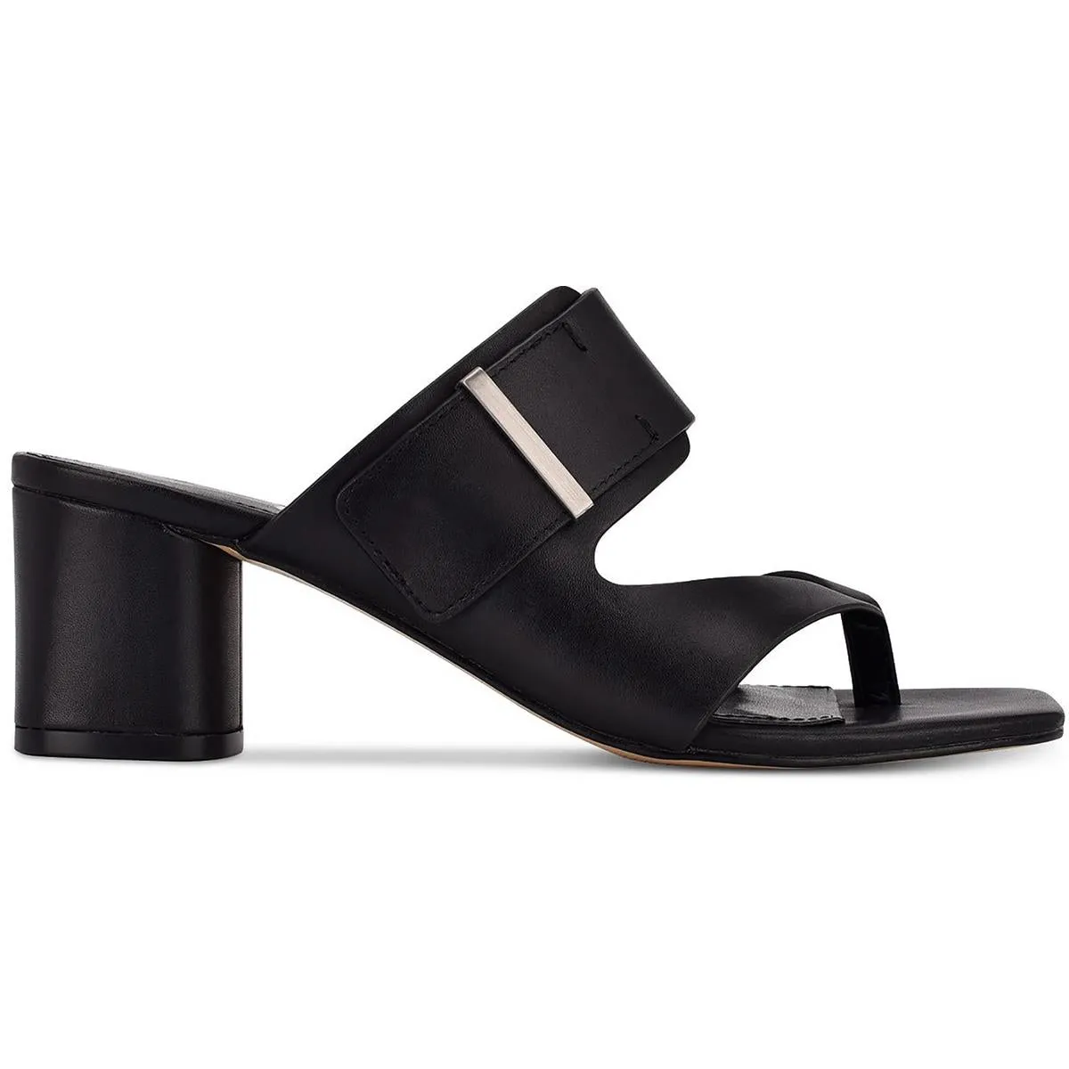 Briella Womens Leather Thong Heels