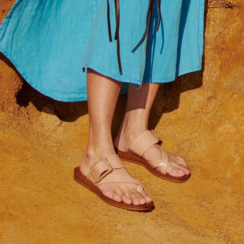BRIOS BAMBOO BUCKLE SANDAL
