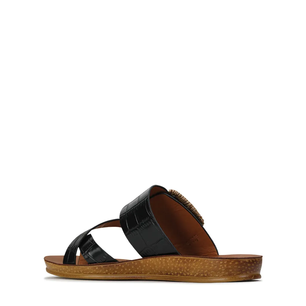 BRIOS BAMBOO BUCKLE SANDAL