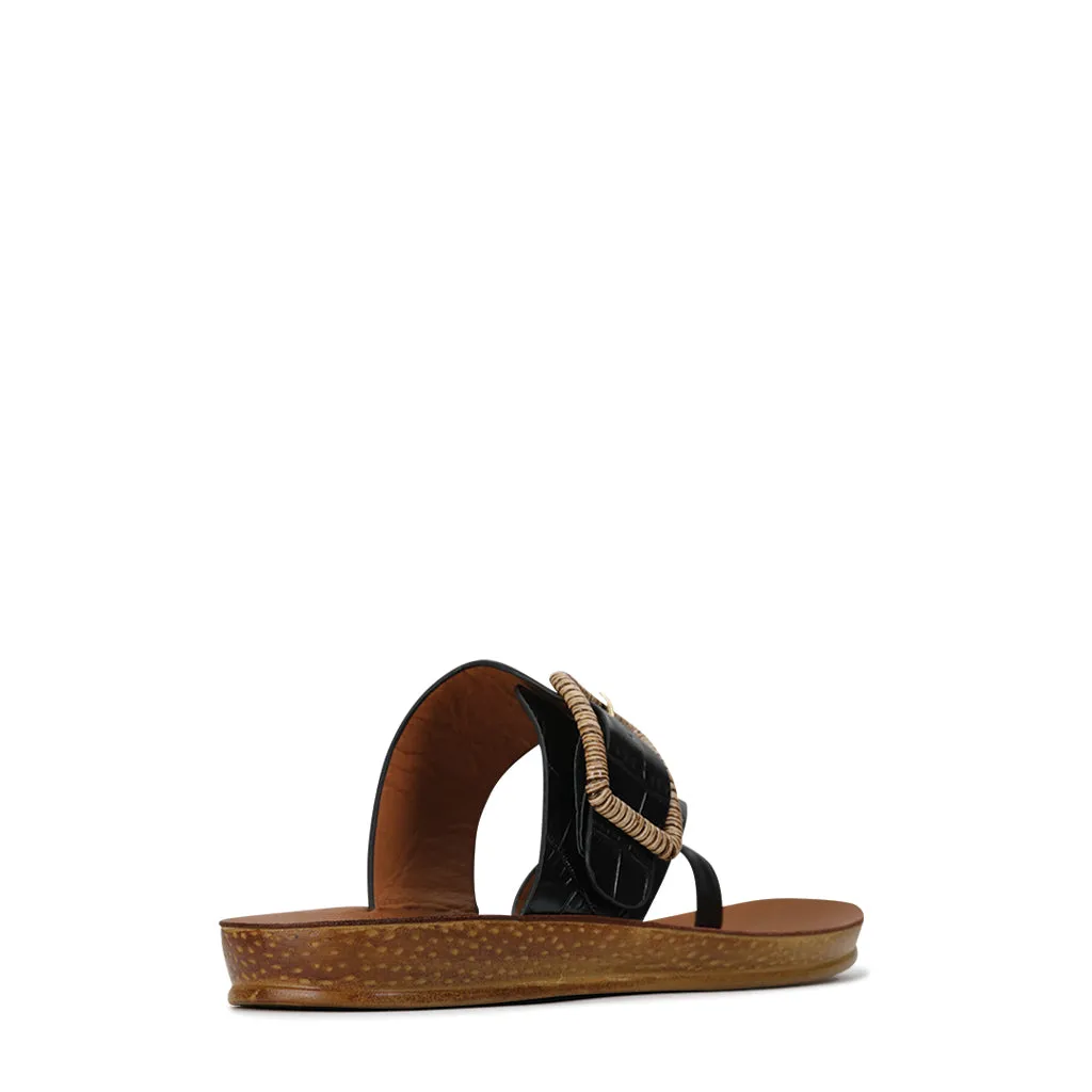 BRIOS BAMBOO BUCKLE SANDAL