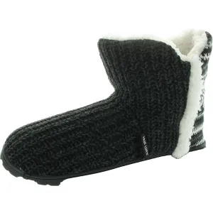 Cheyenne  Womens Knit Lined Bootie Slippers
