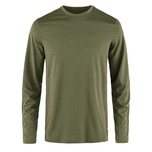 Clothing Fjallraventees Men Fjallraven Abisko Day Hike LS Green