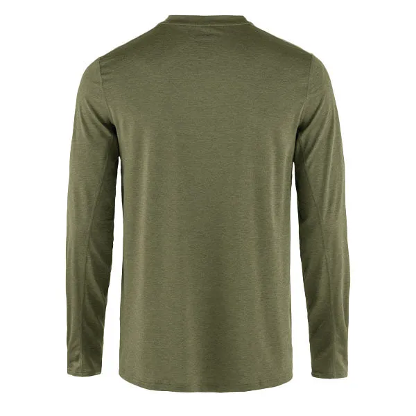 Clothing Fjallraventees Men Fjallraven Abisko Day Hike LS Green