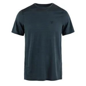 Clothing Fjallraventees Men Fjallraven Abisko Lite SS Dark Navy