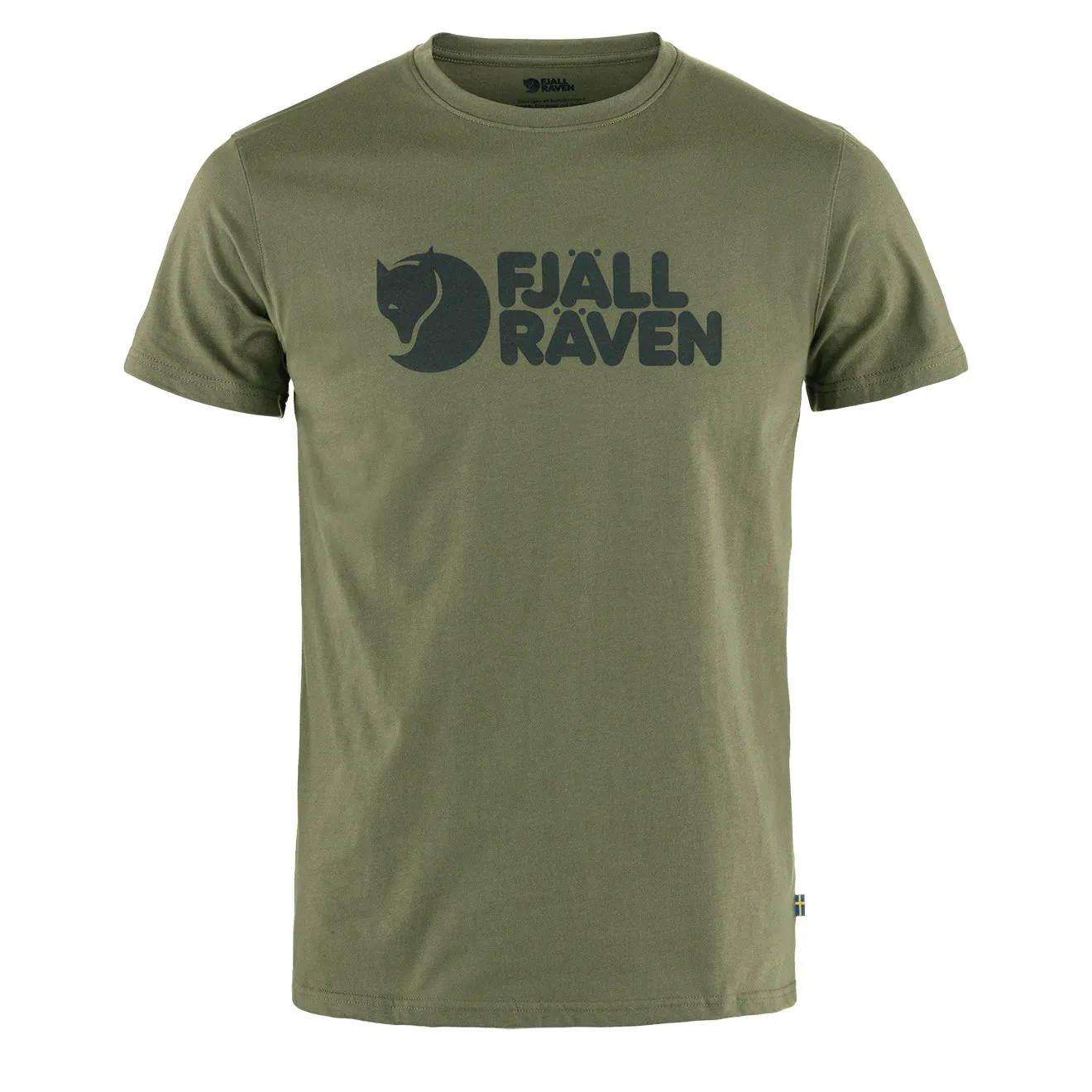 Clothing Fjallraventees Men Fjallraven Logo T-Shirt Laurel Green