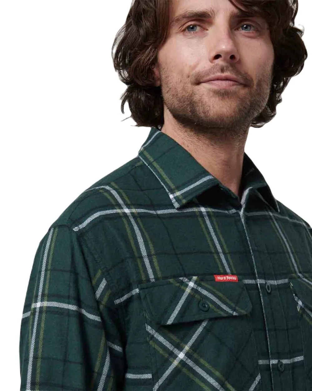 Clothing Hard-Yakka Hard Yakka Mens Lightweight Check Flannel Shirt