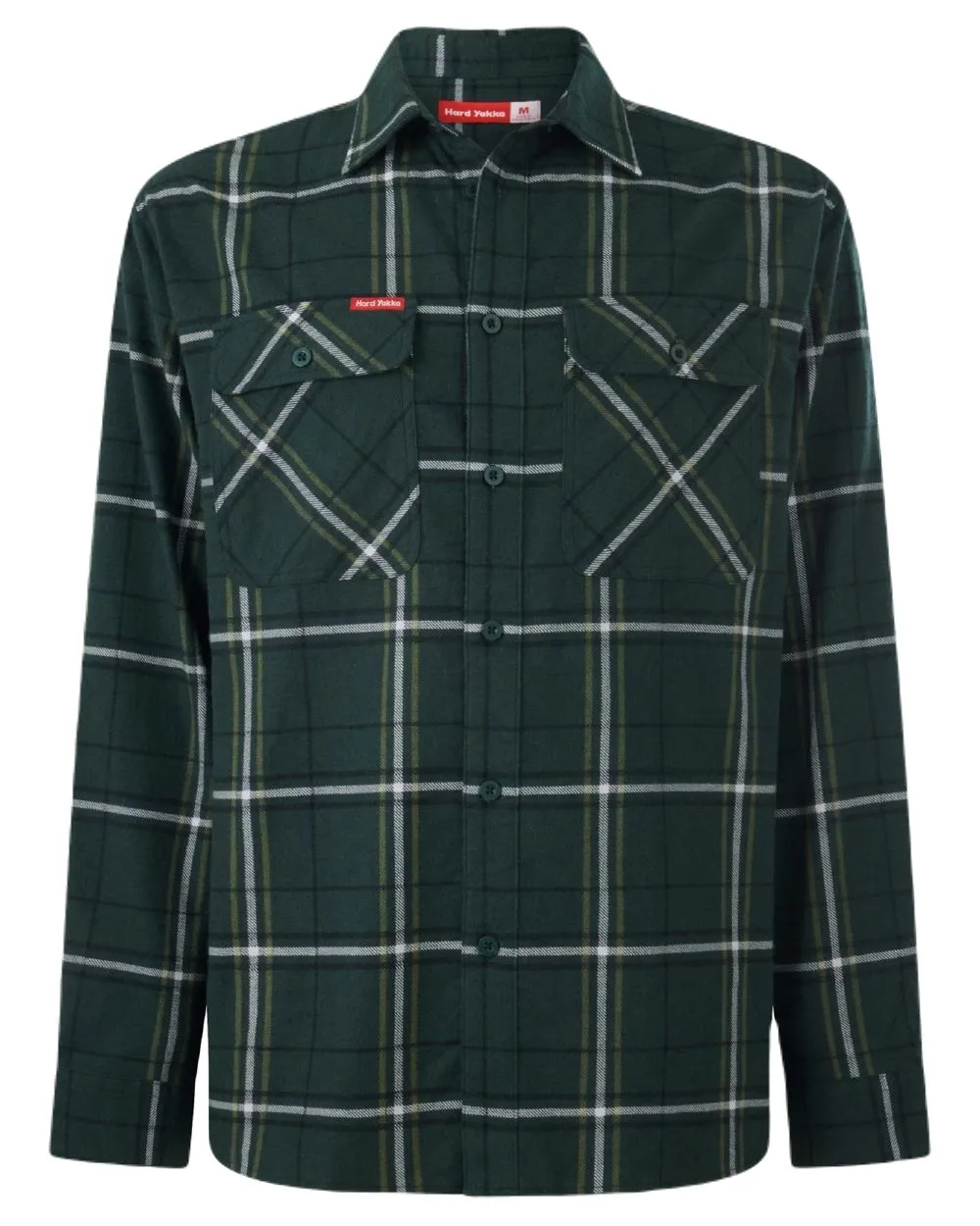 Clothing Hard-Yakka Hard Yakka Mens Lightweight Check Flannel Shirt