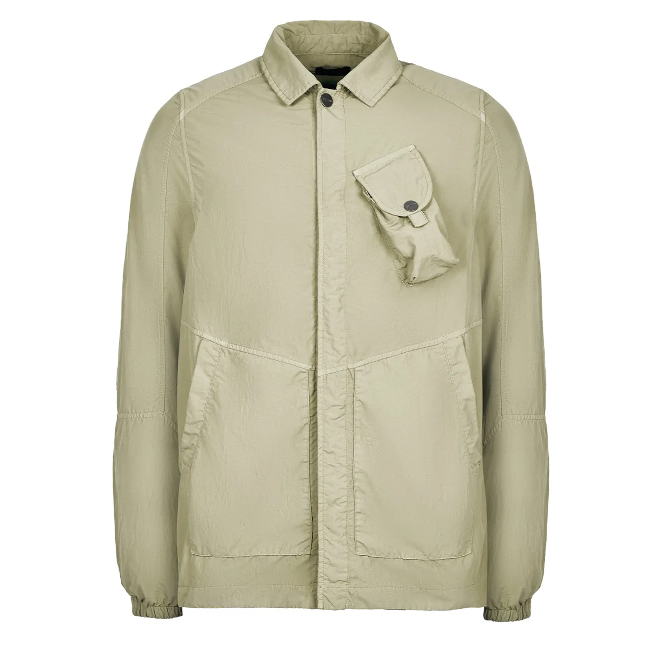 Clothing Left Hand Men Left Hand Sesia Overshirt Stone