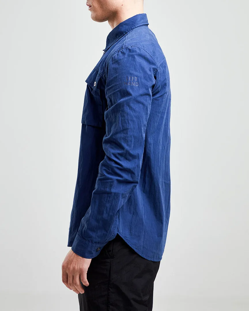 Clothing Left Hand Men Left Hand Twin Pocket Shirt Navy