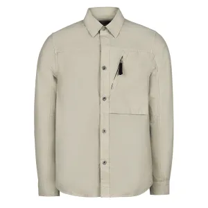 Clothing Left Hand Men Left Hand Zip Pocket Shirt Stone