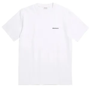 Clothing Norse Projects Men Norse Projects Johannes Standard Logo Tee White