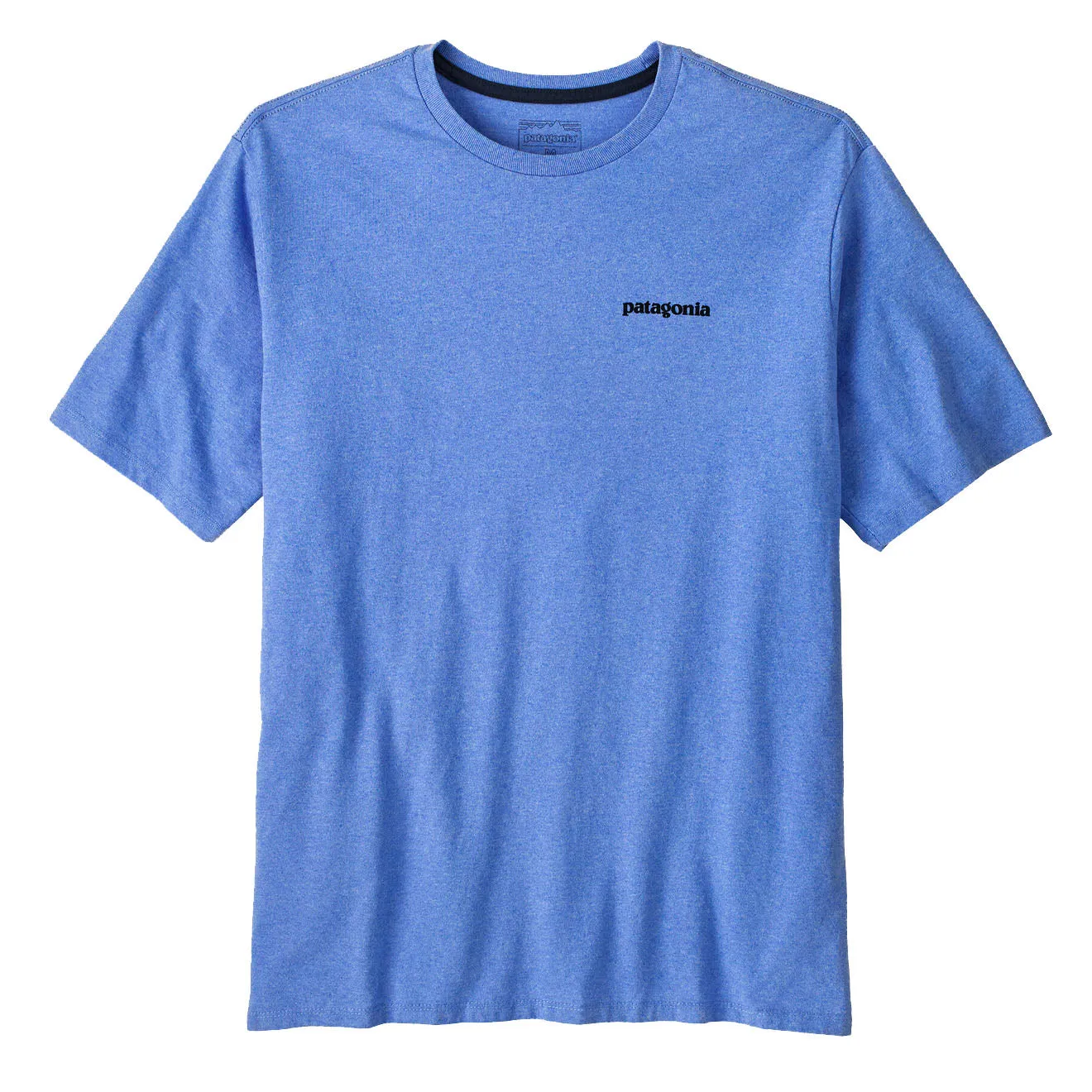Clothing Patagoniat-shirts Men Patagonia P-6 Logo Responsibili-Tee Abundant Blue