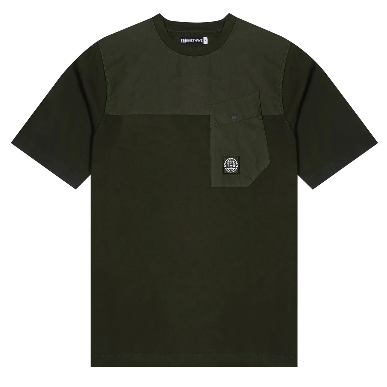 Clothing St95 Men ST95 Pocket Tee Dark Green