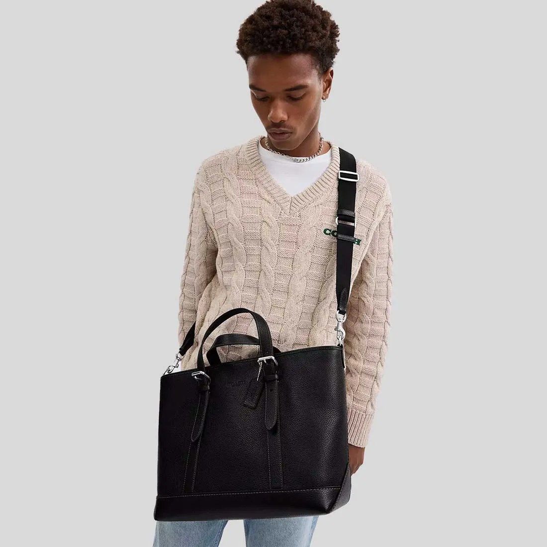 Coach Bags COACH Warner Tote Bag Black CW213