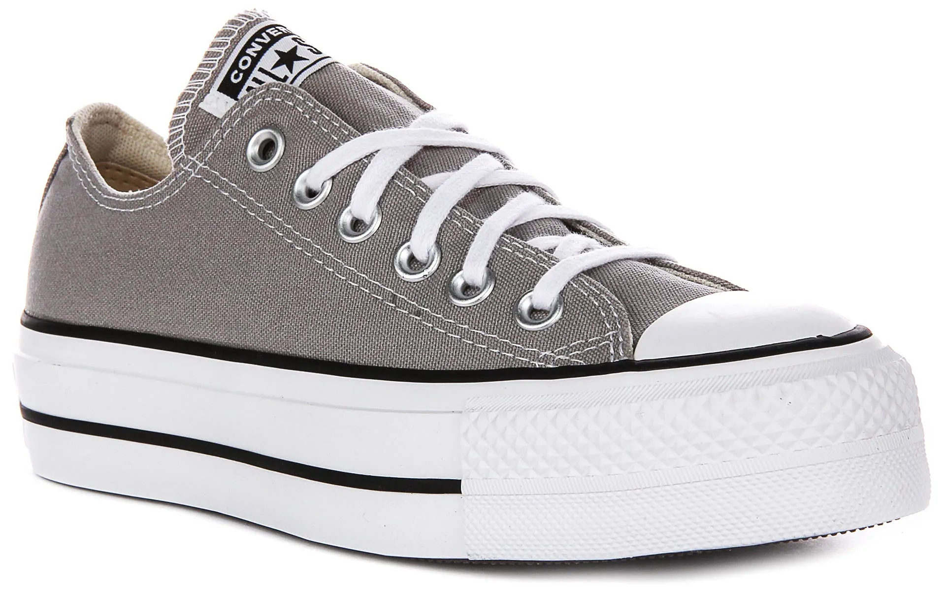 Converse All Star A07573C Platform In Grey For Women Shoes Converse
