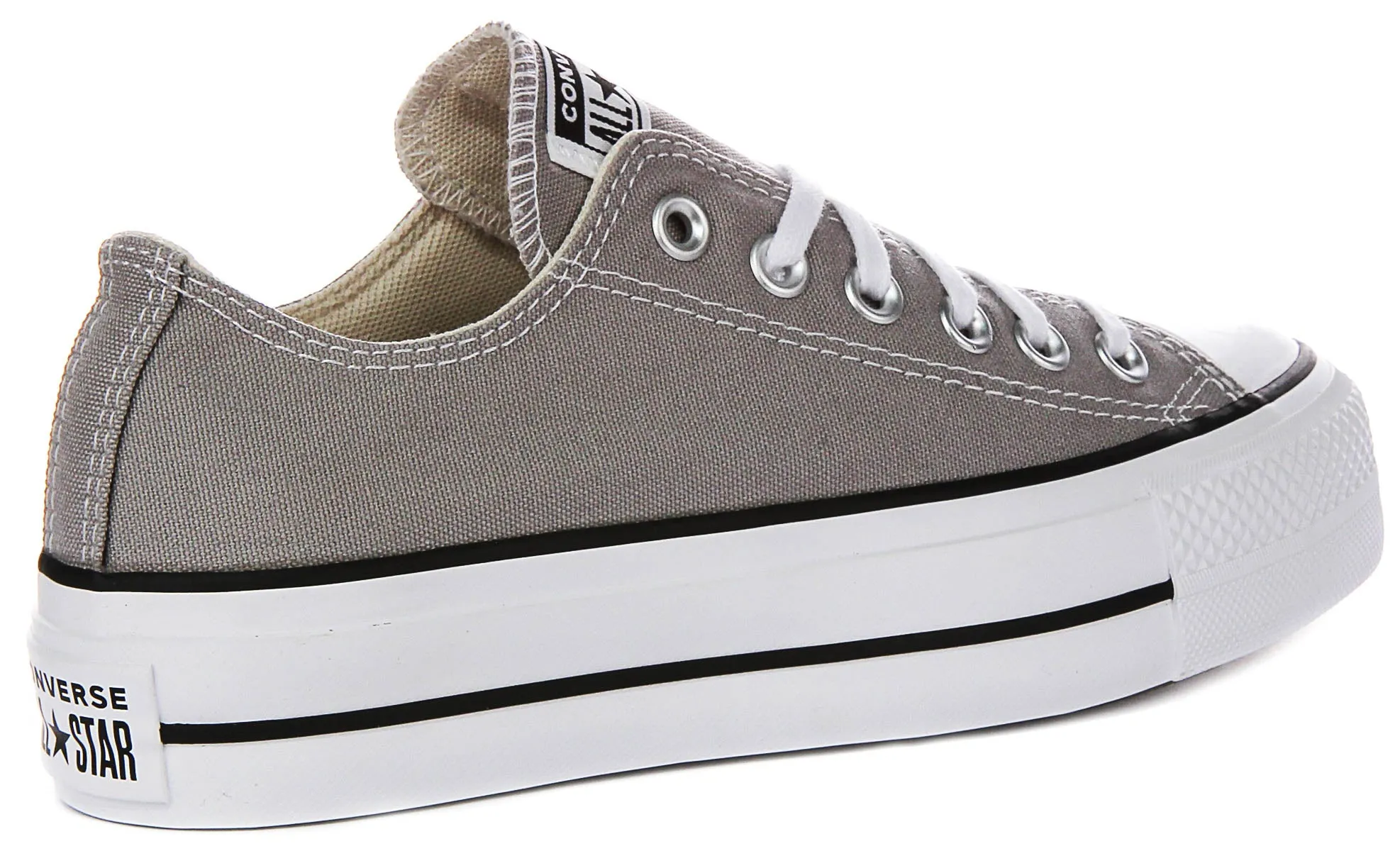 Converse All Star A07573C Platform In Grey For Women Shoes Converse