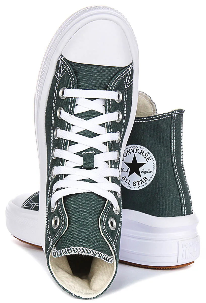 Converse All Star Move A10664C In Dusky Green For Women Shoes Converse