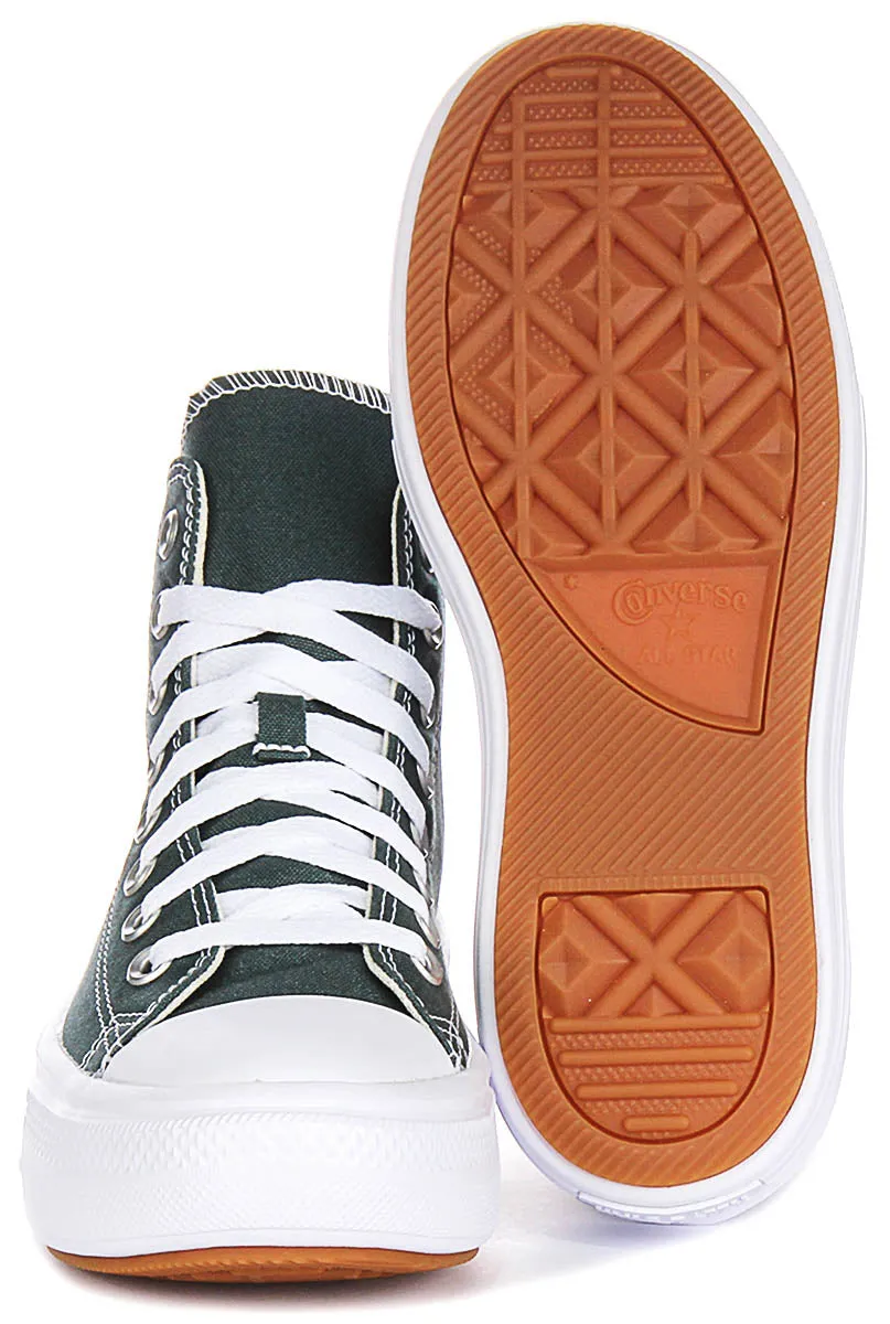 Converse All Star Move A10664C In Dusky Green For Women Shoes Converse