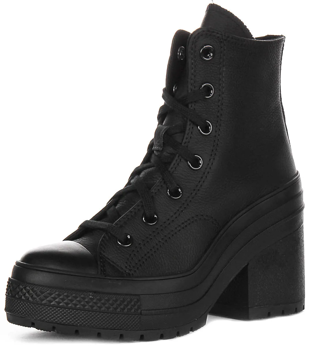 Converse Chuck 70 De Luxe A06145C In Black Leather Shoes Converse