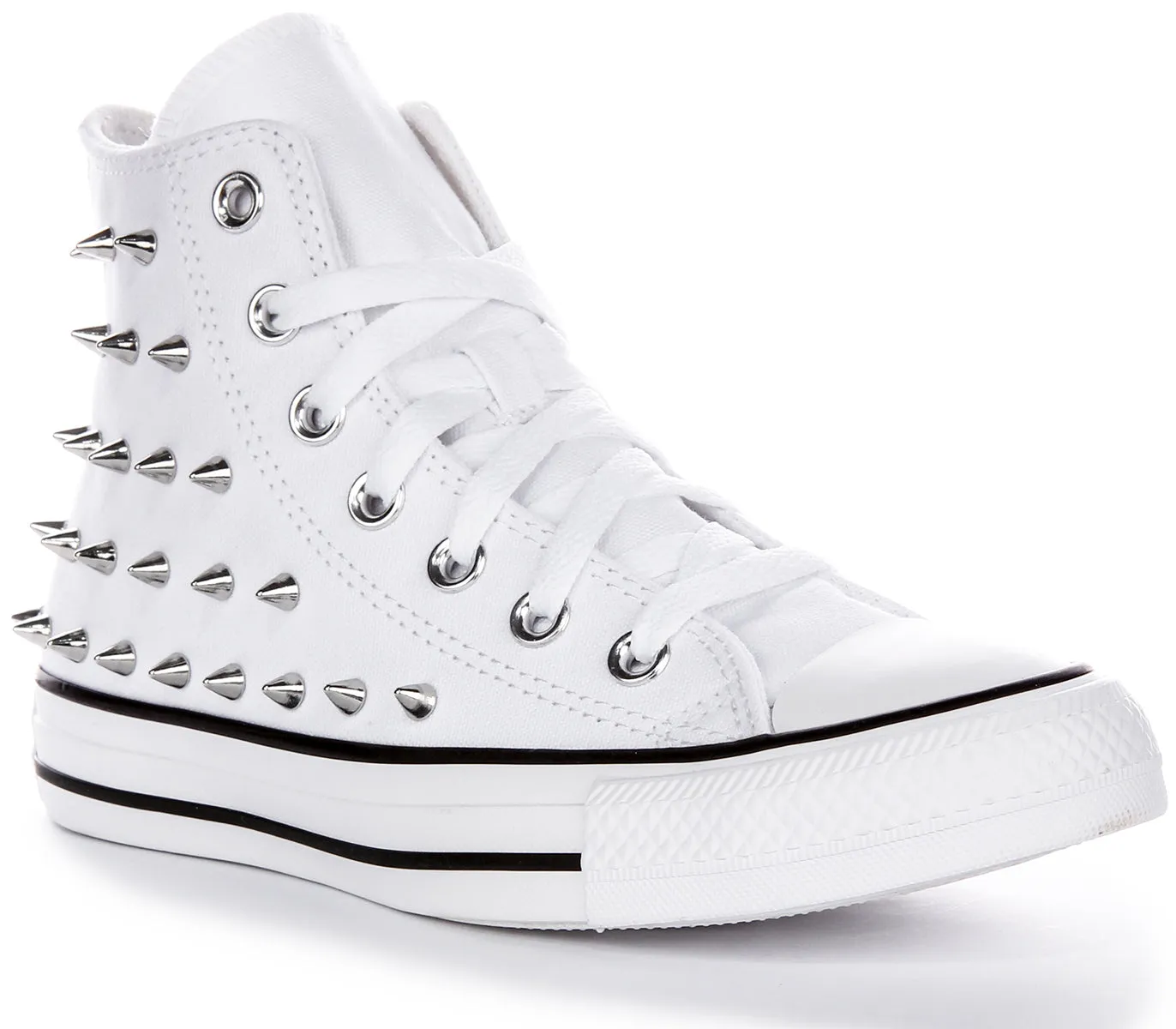 Converse Chuck Taylor All Star A06444C High Top Studd In White Shoes Converse