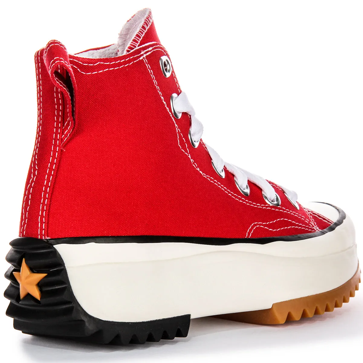 Converse Run Star Hike Sketch A10421C In Red White Shoes Converse