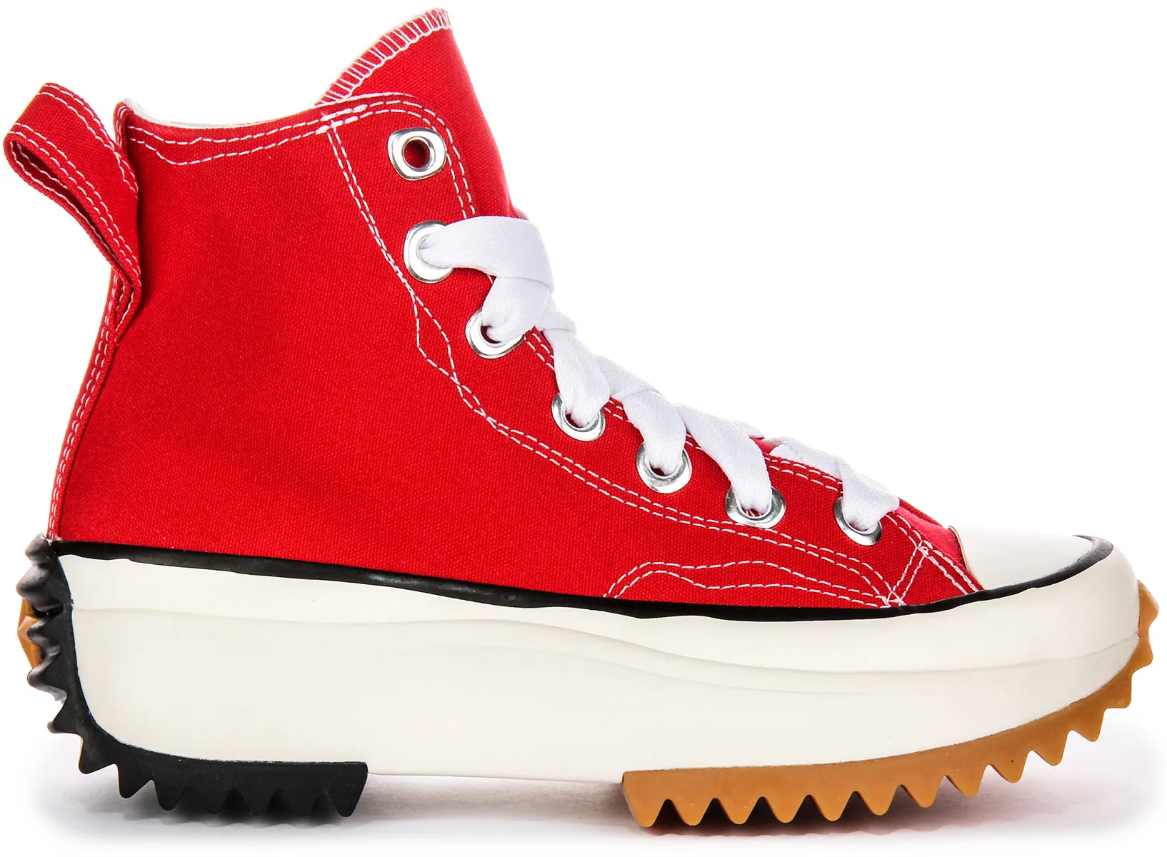 Converse Run Star Hike Sketch A10421C In Red White Shoes Converse