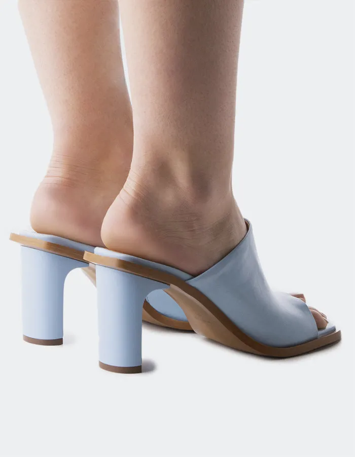 Corvo Light Blue Leather