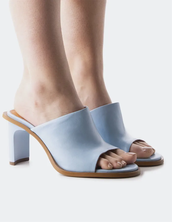 Corvo Light Blue Leather