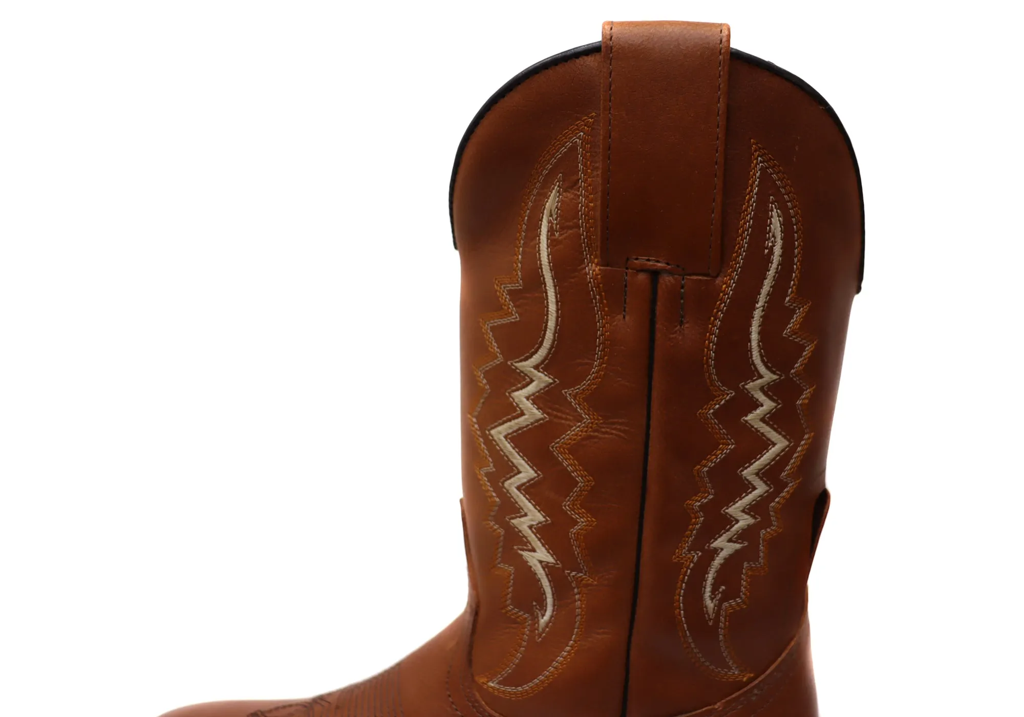 D Milton Meridan Mens Leather Comfortable Western Cowboy Boots D Milton Shoes
