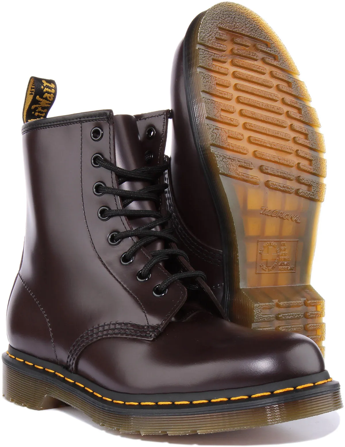 Dr Martens 1460 In Burgundy Shoes Dr Martens