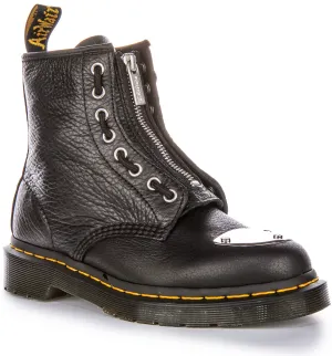 Dr Martens 1460 Metal Toe Plate In Black For Women Shoes Dr Martens