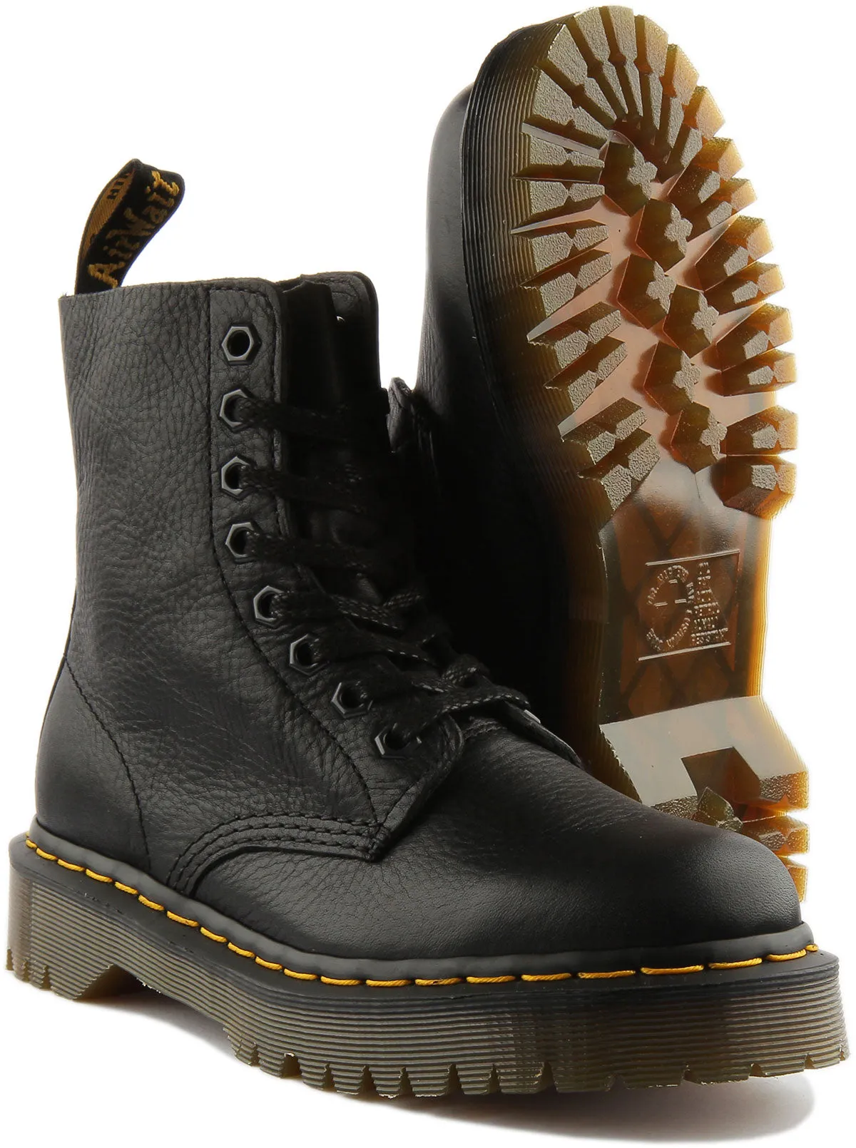 Dr Martens 1460 Pacal Bex In Black For Unisex Shoes Dr Martens