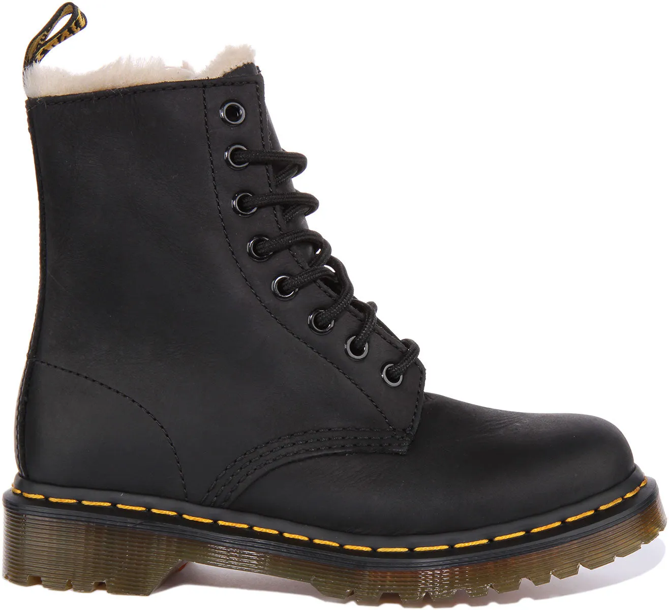 Dr Martens 1460 Serena In Black For Women Shoes Dr Martens