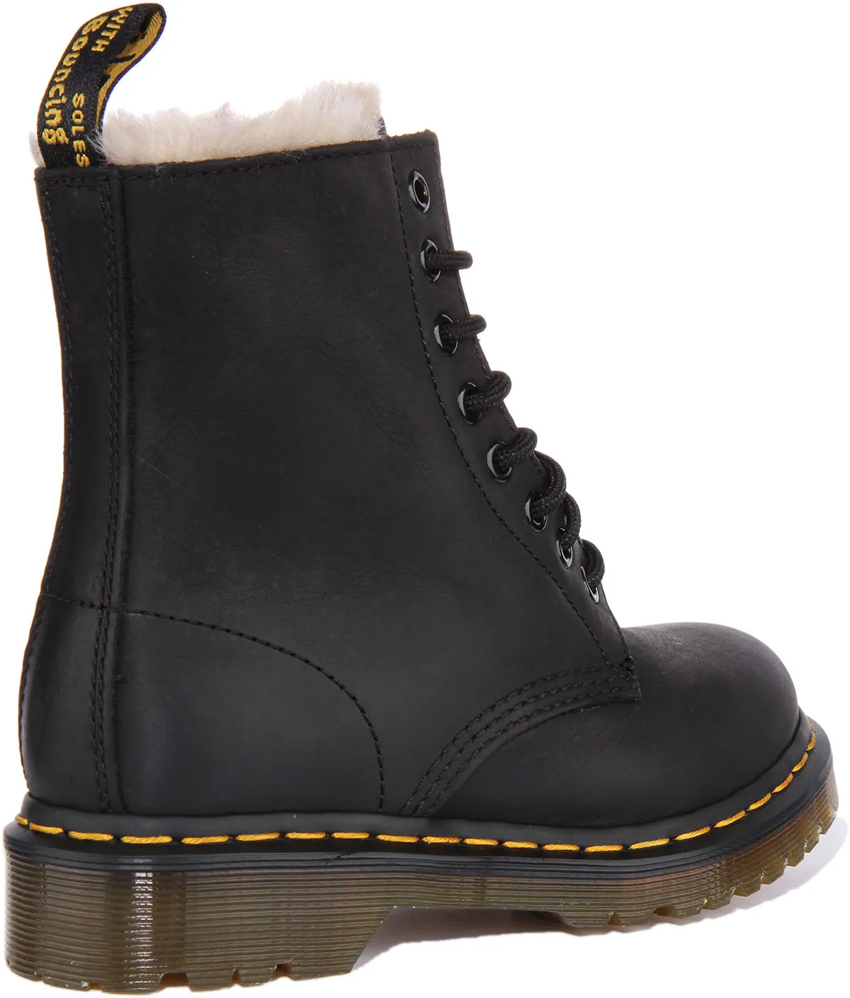 Dr Martens 1460 Serena In Black For Women Shoes Dr Martens